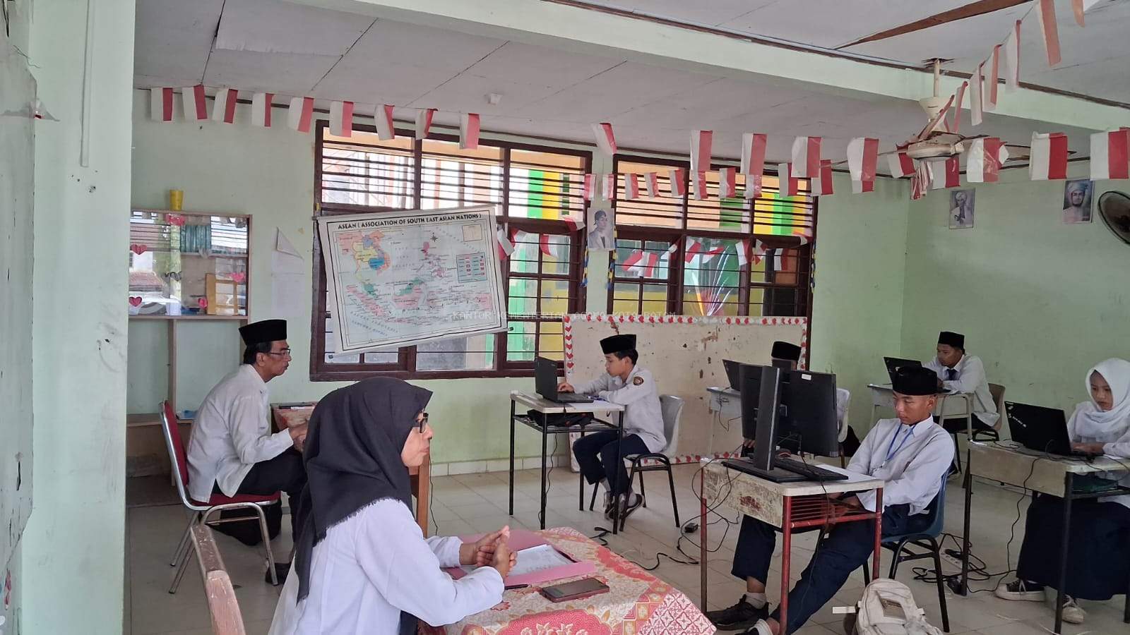 MTs Darul Ihsan Batam Gelar Gladi Resik TKA, Mantapkan Kesiapan Siswa Jelang Ujian