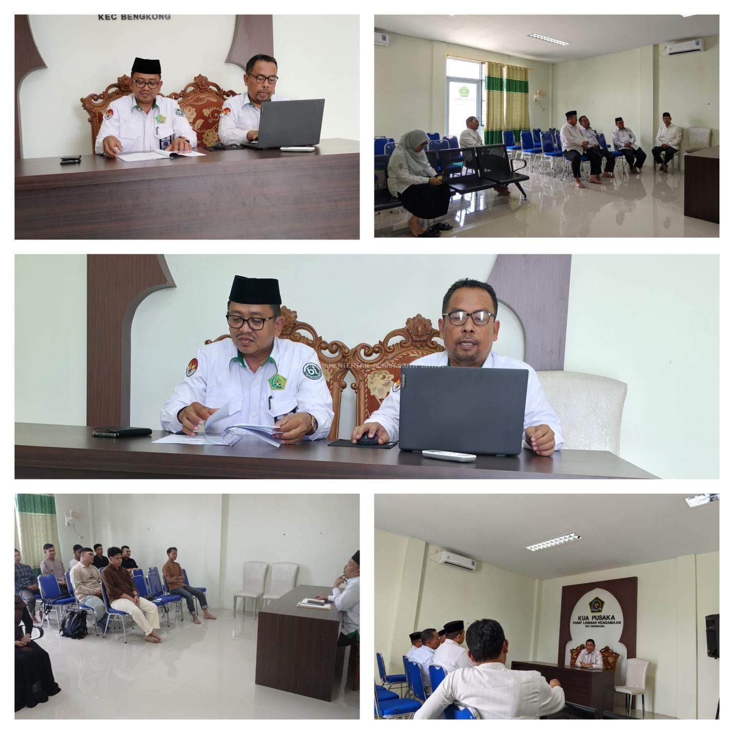 Perkuat Fondasi Keluarga, KUA Bengkong Beri Pembekalan Intensif bagi 10 Pasangan Calon Pengantin