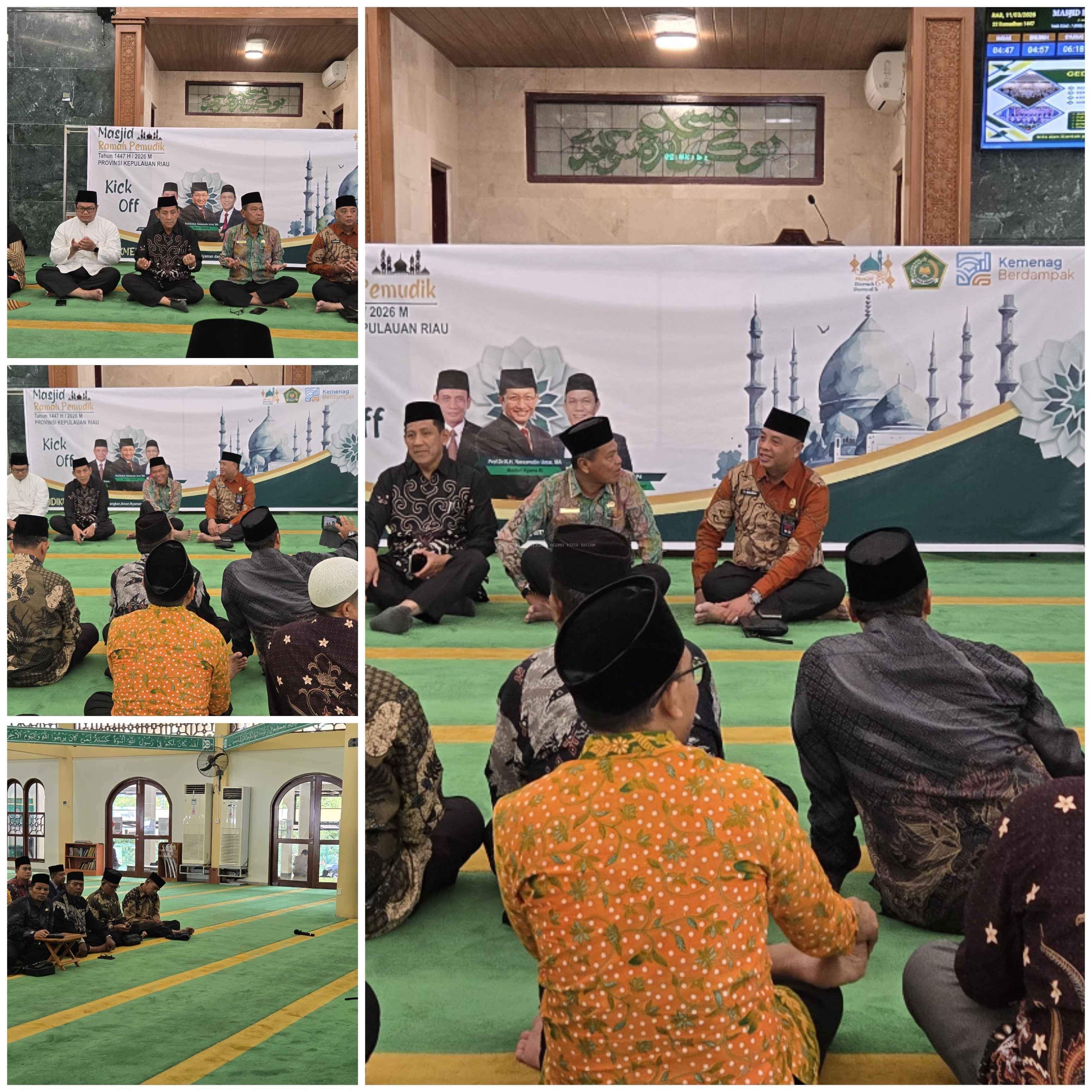 Kick Off Masjid Ramah Pemudik, Beri Kenyamanan Pemudik