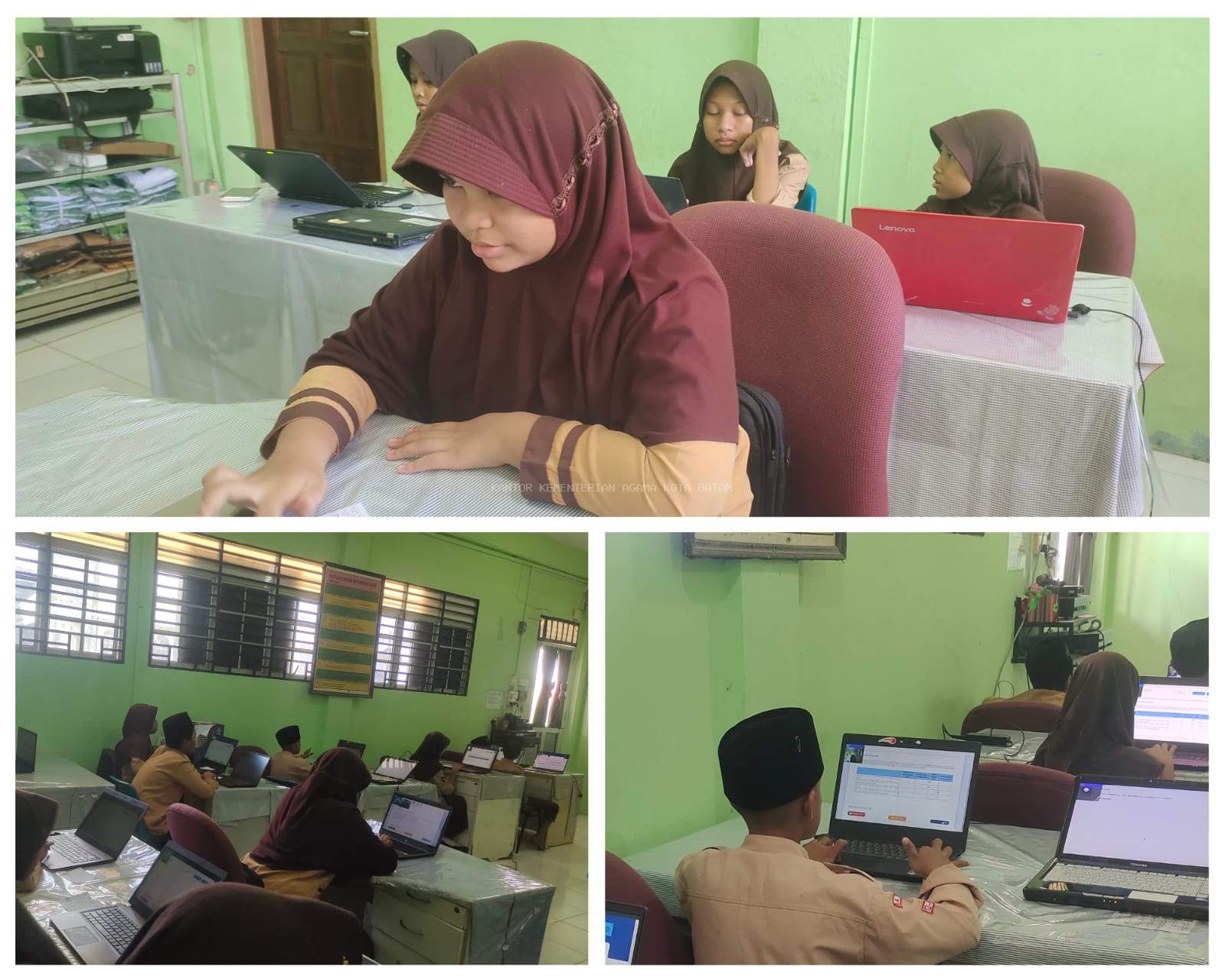 Matangkan Persiapan, MIS Darul Ihsan Sagulung Gelar Gladi Bersih TKA