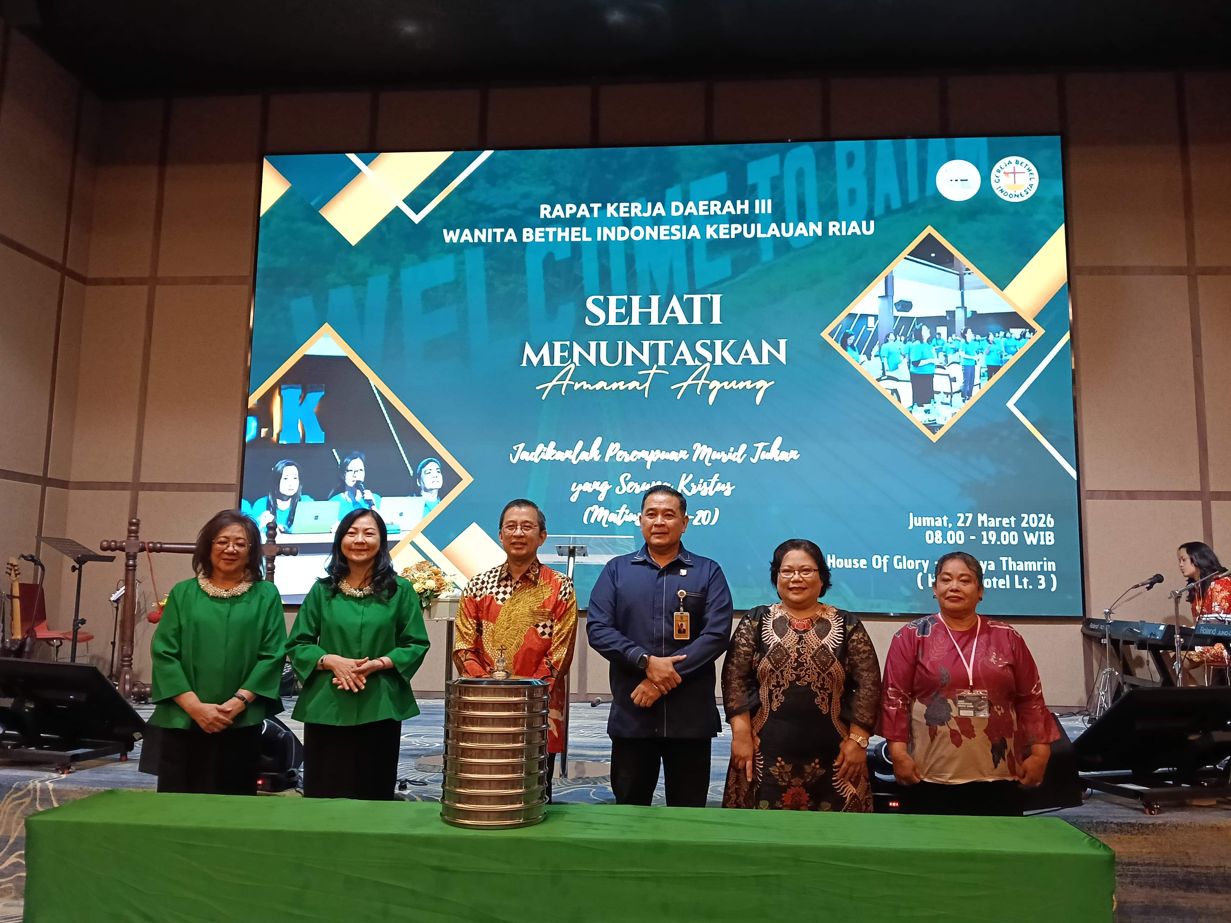Menguatkan Peran Perempuan dalam Pelayanan: Kemenag Batam Hadiri Rakerda III WBI Kepri