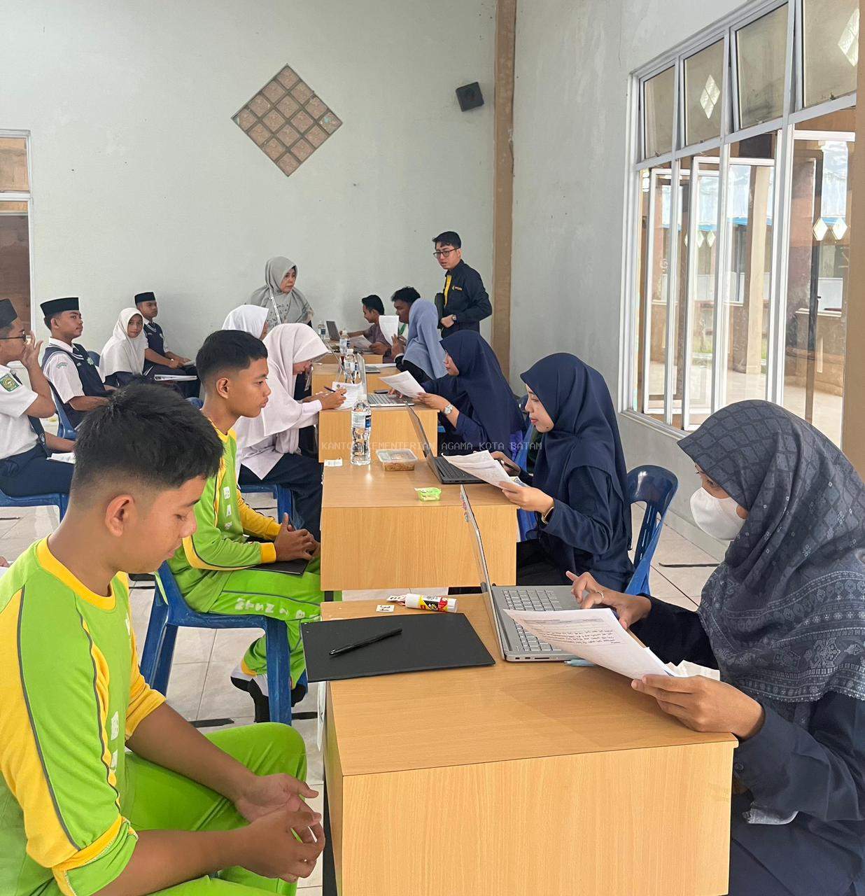 Pelaksanaan PMBM MAN 1 Kota Batam Berlangsung 2 Hari, Ratusan Peserta Ikuti Berbagai Jalur Seleksi
