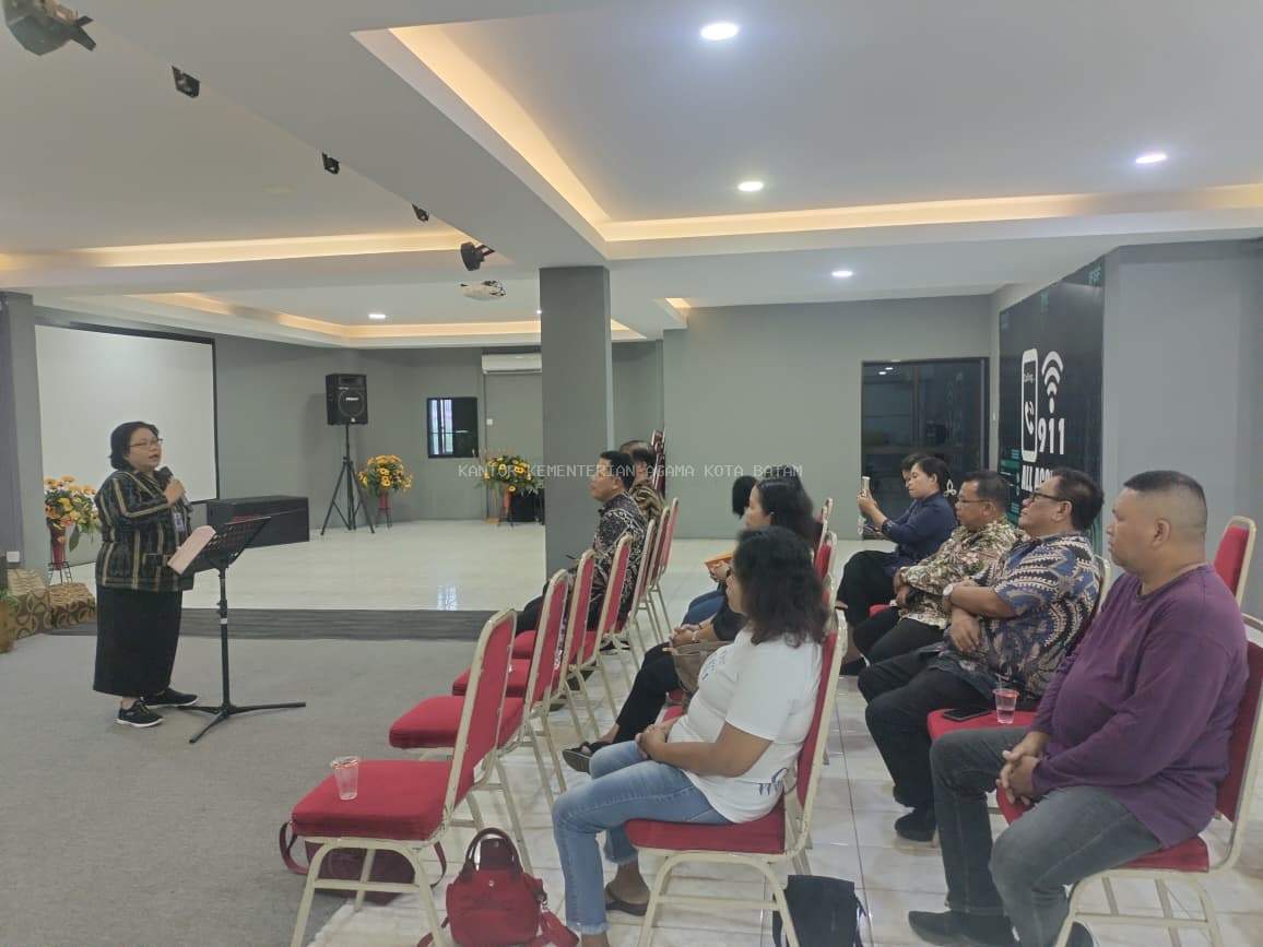 Menata Pelayanan dengan Tertib: Kemenag Batam Dampingi GISI Lewat Bimbingan Teknis