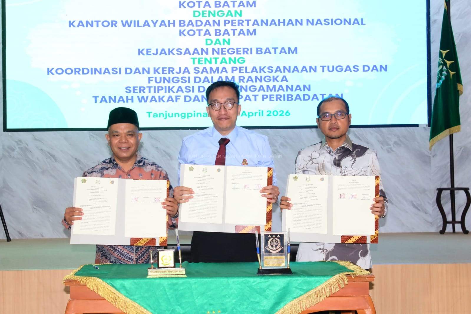 Amankan Aset Umat di Batam, Budi Dermawan Siap Akselerasi Sertifikasi Tanah Wakaf Pasca-PKS Tiga Pilar