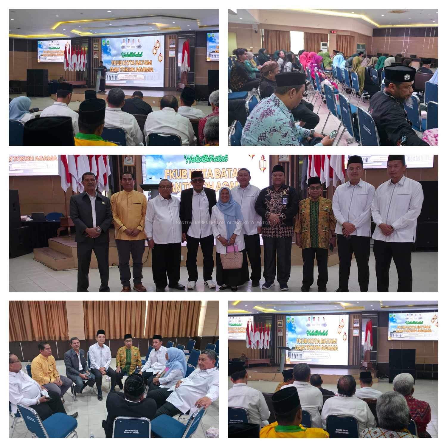 Hadir di Aula Engku Hamidah, Semua Tokoh Agama dan Pengurus FKUB Batam Komitmen Jaga Kerukunan demi Pembangunan