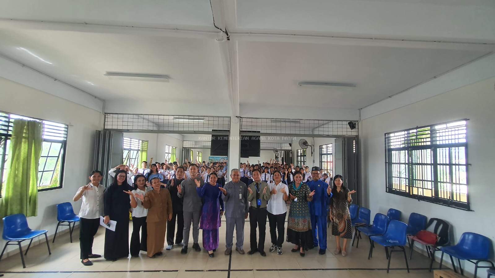 Sportivitas, Kreativitas, Berprestasi dan Berkarakter: Kolaborasi MGMP-PAK dan Penyuluh Agama dalam PORSENI SMP Kecamatan Sei Beduk