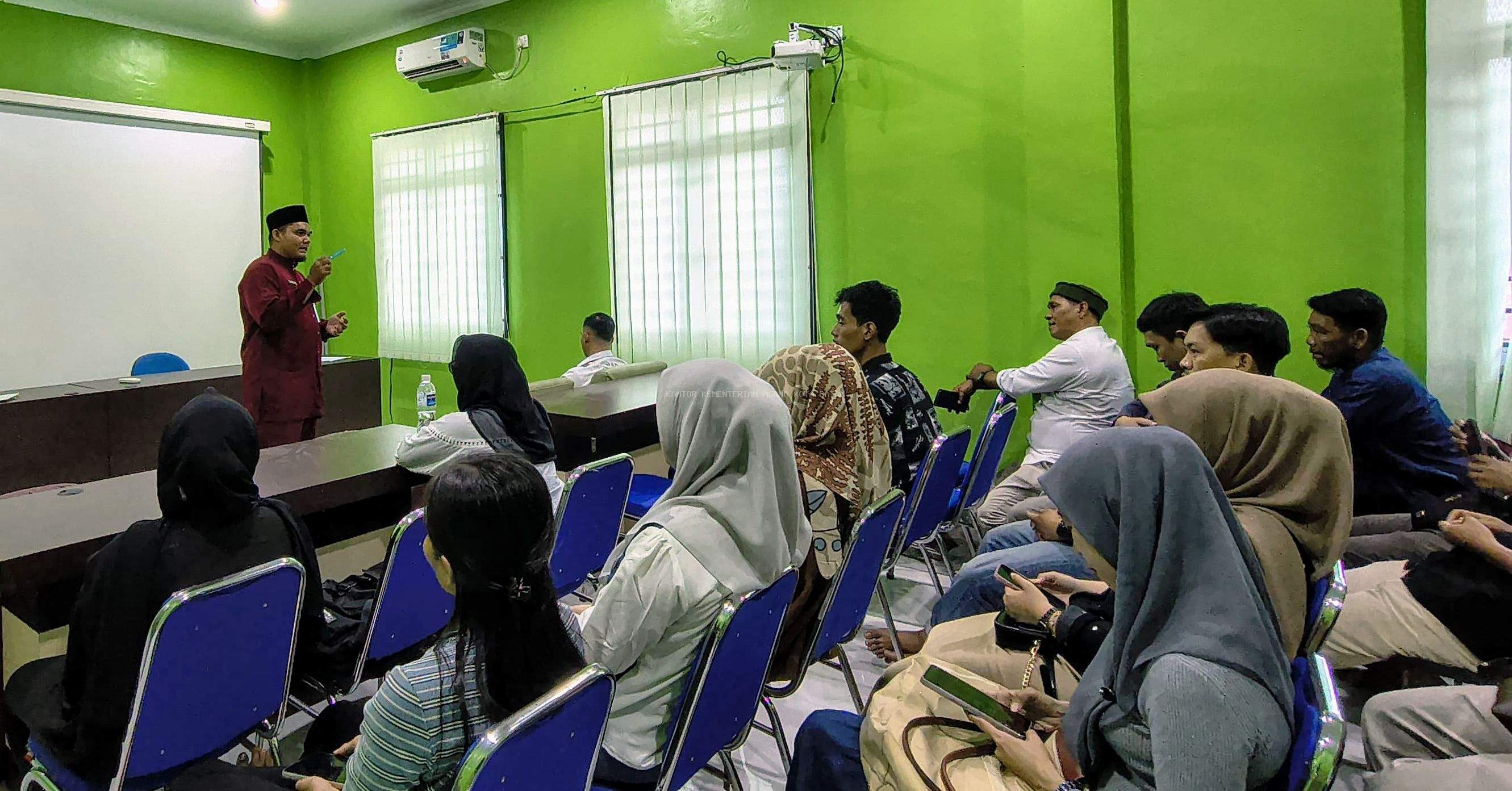 Sebanyak 14 Pasang Calon Pengantin Mengikuti Kegiatan Bimbingan Perkawinan di KUA Kecamatan Sekupang