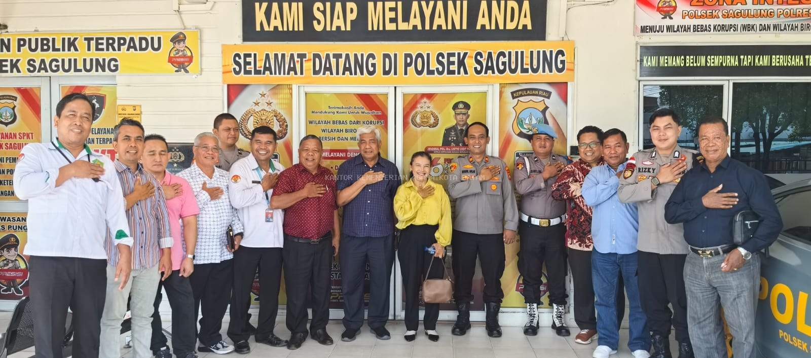 Rajut Sinergi, Kemenag Batam dan BKAG Gandeng Polsek Sagulung Rangkul Generasi Muda Sagulung"