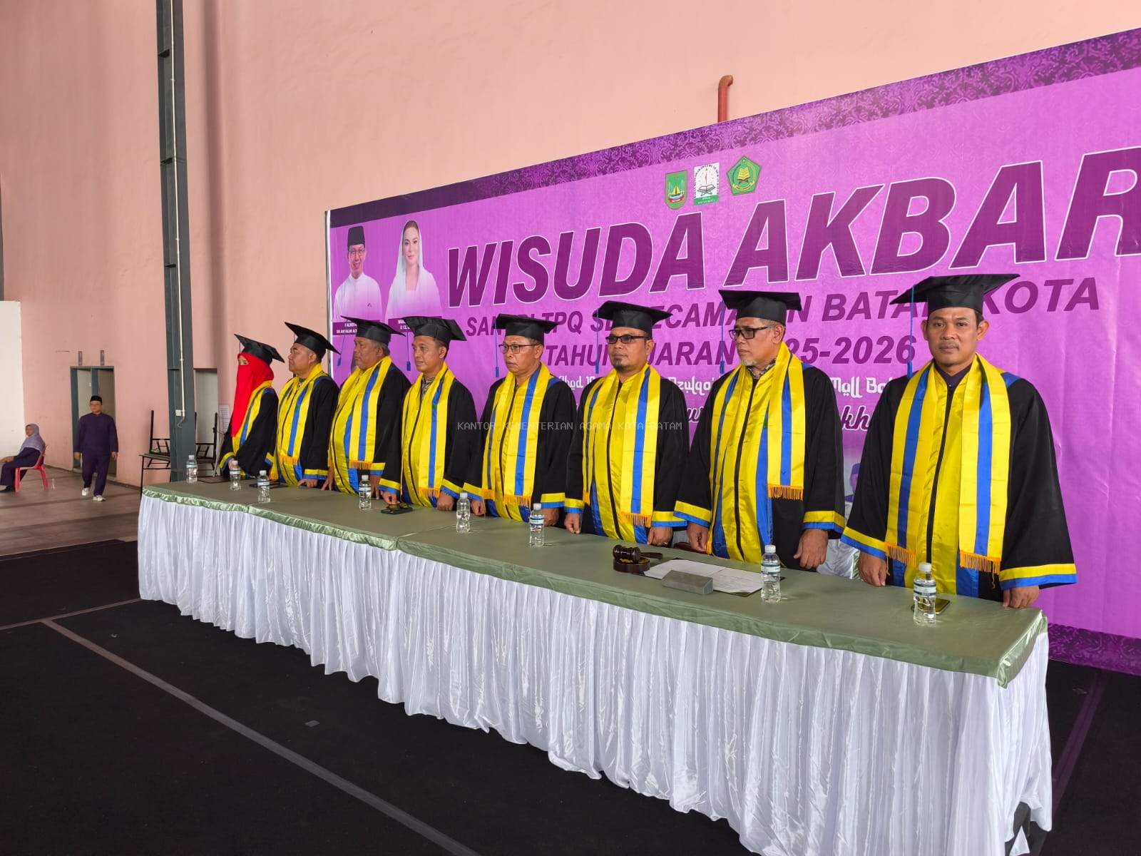 Ratusan Santri TPQ Kecamatan Batam Kota Ikuti Wisuda Akbar Tahun Ajaran 2025-2026