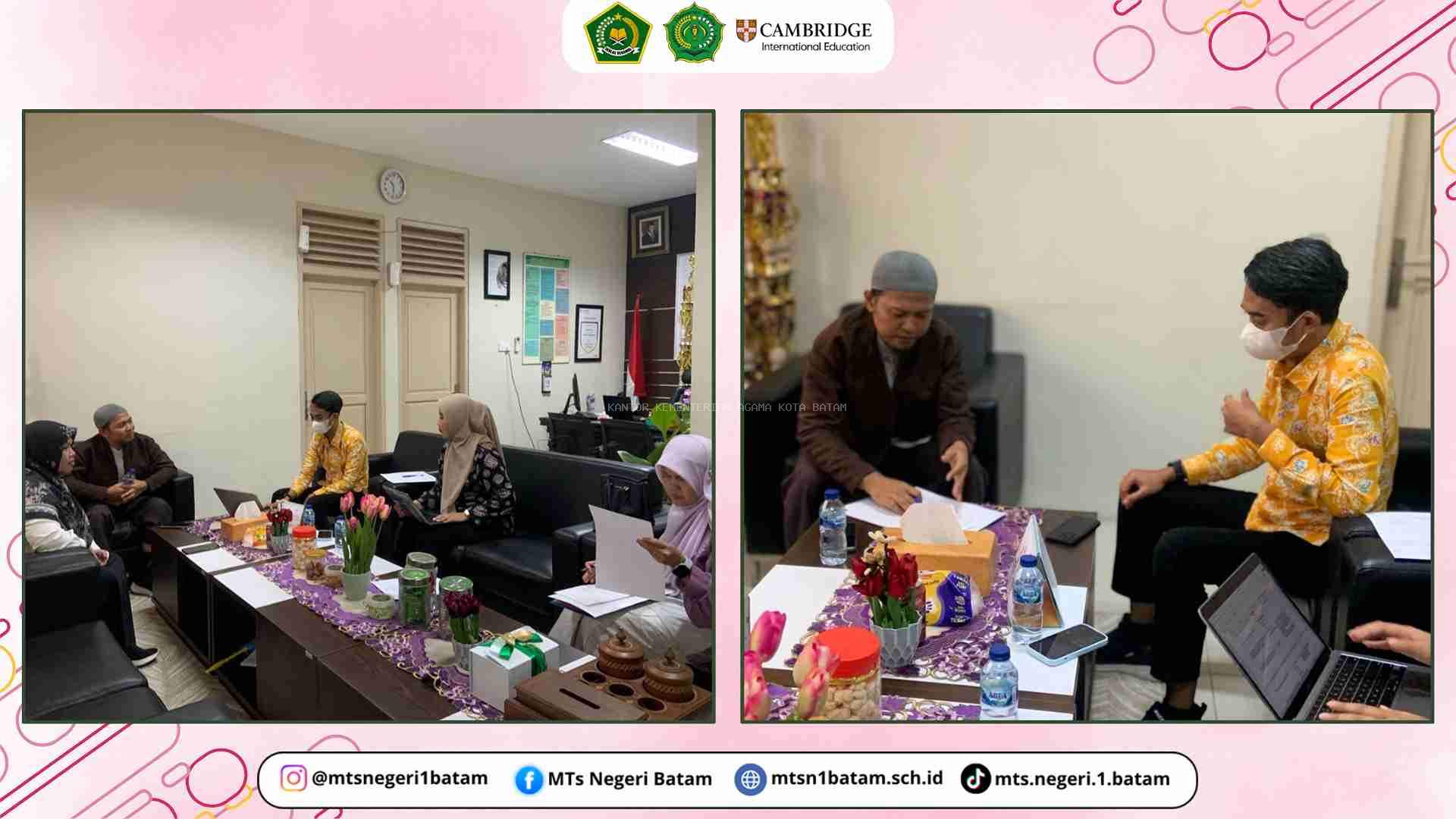 Ombudsman RI Provinsi Kepri Lakukan Pendampingan PMBM di MTsN 1 Batam, Pastikan Transparansi dan Keadilan