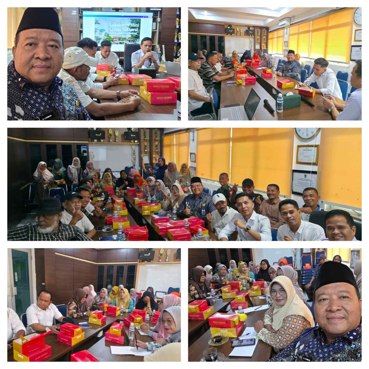 KUA Bengkong Hadiri Lokakarya Mini Lintas Sektoral di Puskesmas Sei Panas