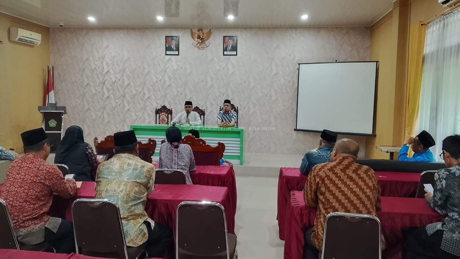 Kemenag Batam Gelar Rapat Persiapan Sambut Sekjen Kemenag RI dan Pembentukan Panitia Qurban