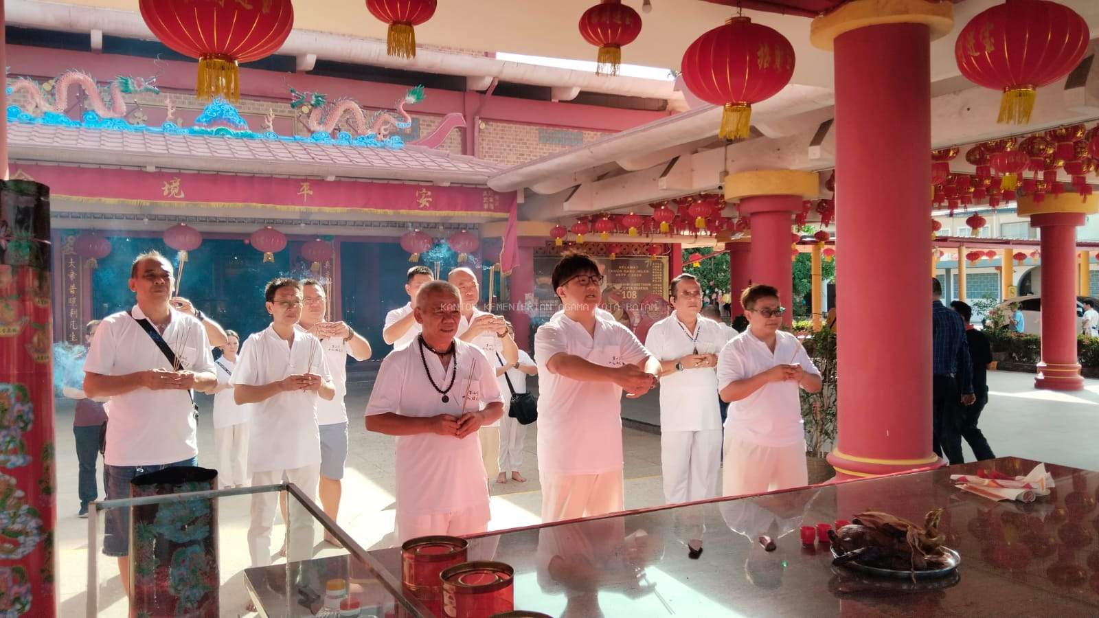 Bimas Buddha Kota Batam Hadir dalam Perayaan Ulambana, Perkuat Pembinaan Umat