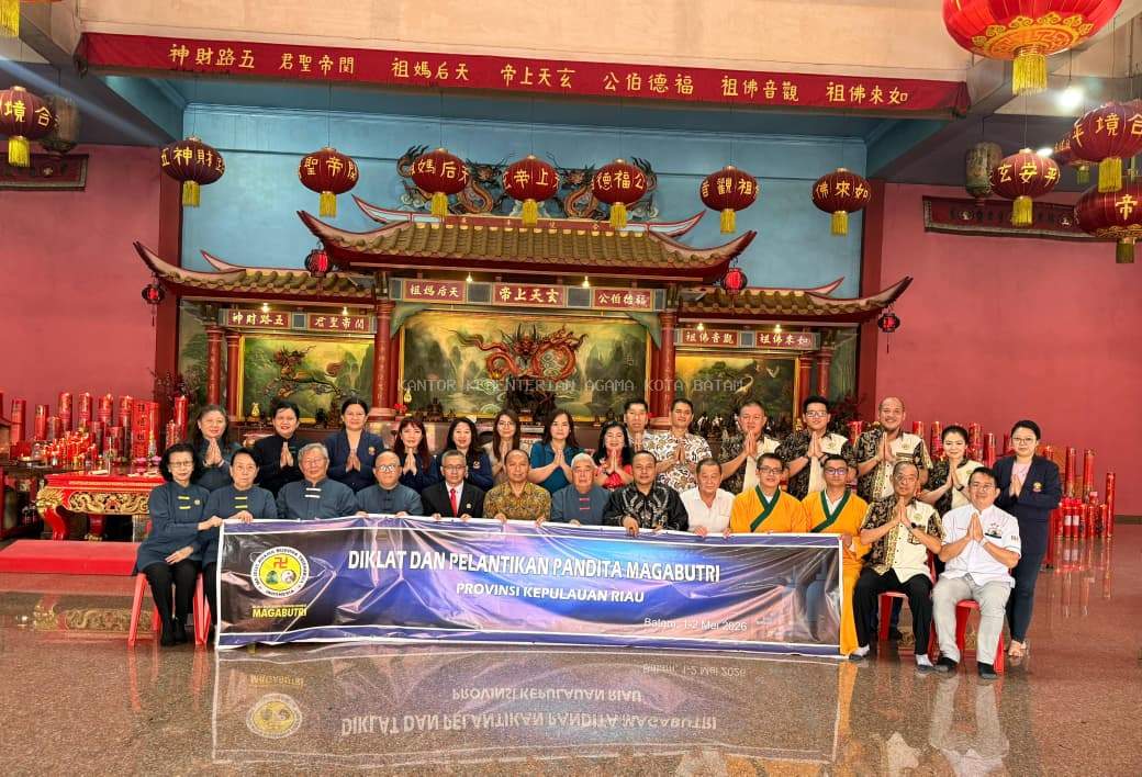 Penyelenggara Bimas Buddha Kota Batam Dukung Pelantikan Pandita Magabutri sebagai Pilar Pembinaan Umat