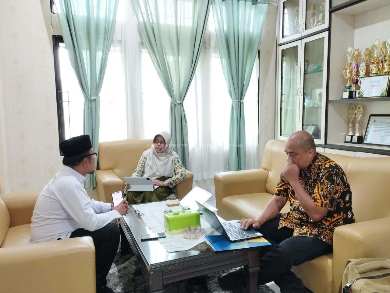 Perkuat Mutu Pendidikan, Kemenag Batam Sambut Kunjungan BAN-PDM Kepri Terkait Program Kemitraan Akreditasi
