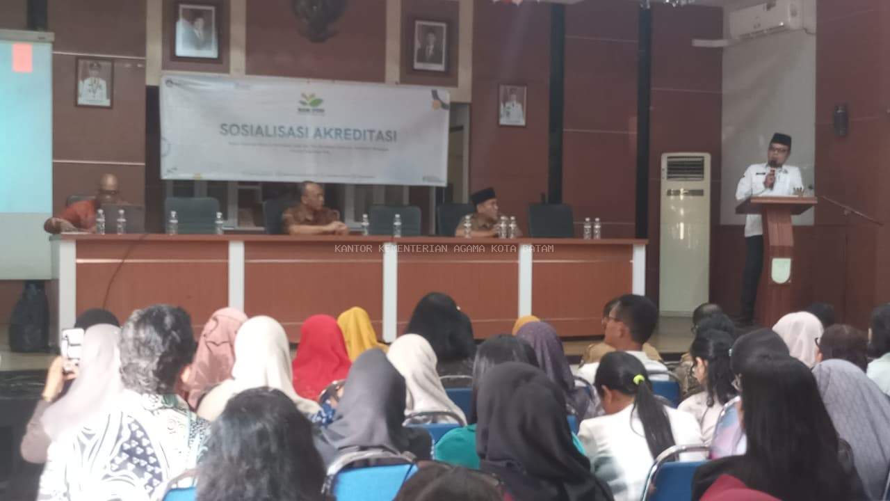 Sinergi Kemenag Batam dan BAN-PDM Kepri dalam Sosialisasi Akreditasi Dasmen 2026