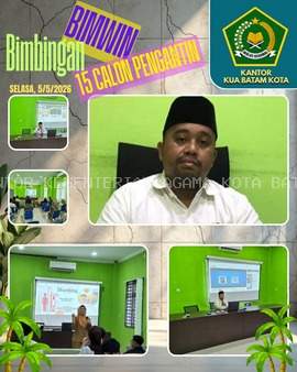 Bekali 15 Pasang Calon Pengantin, KUA Batam Kota berkolaborasi dengan UPT Puskesmas Baloi Permai