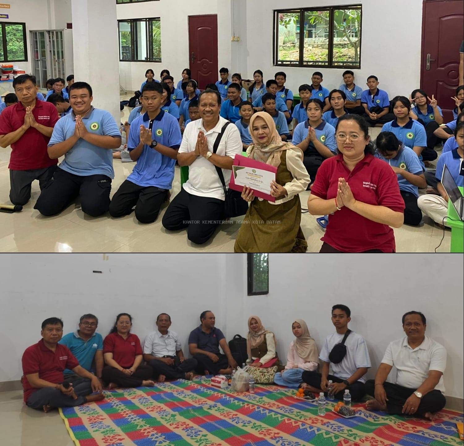 Wujudkan Generasi Berkualitas, Penyuluh Agama Hindu Batam Gelar Edukasi Pencegahan Stunting