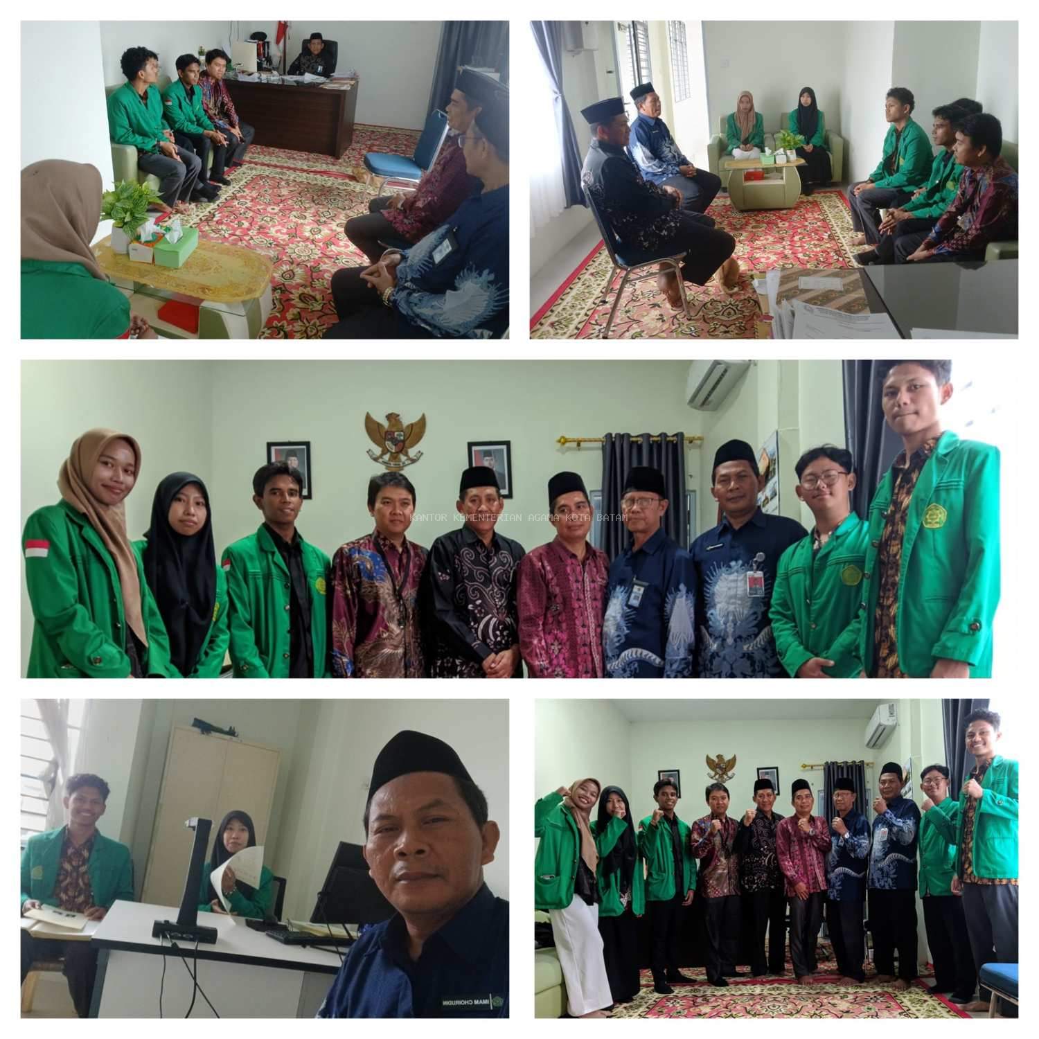 KUA Bengkong Sambut Lima Mahasiswa Magang STAI Ibnu Sina, Perkuat Sinergi Dunia Pendidikan dan Pelayanan Publik