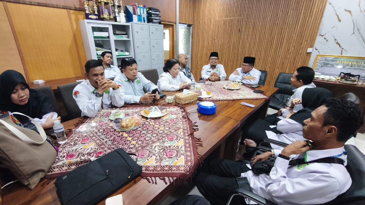 Sambut Tim Itjen Kemenag RI, Kanwil Kepri dan Kemenag Batam Matangkan Persiapan WBK/WBBM dan Akuntabilitas Madrasah