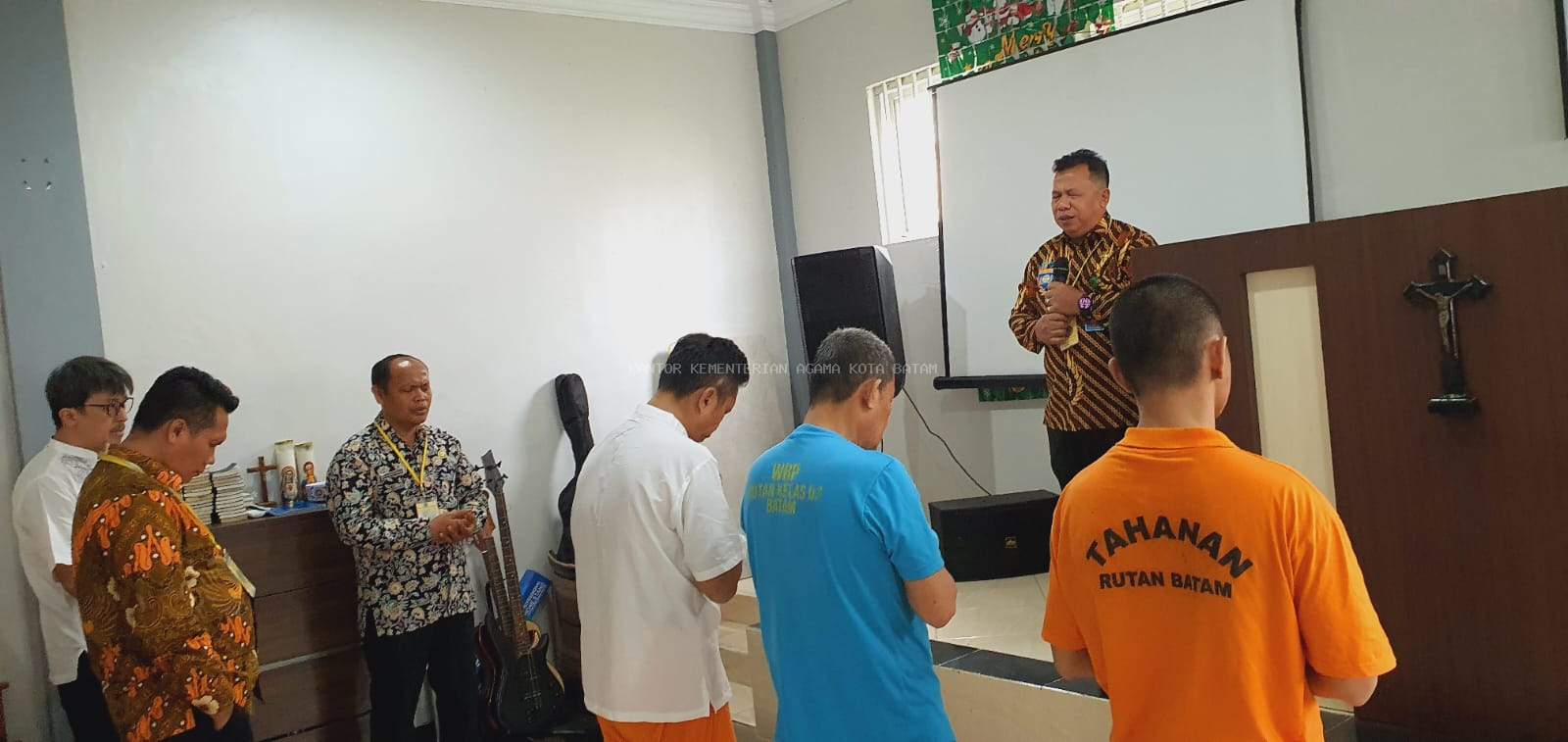 Merdeka di Dalam Kristus: Penyuluhan Rohani Hadirkan Pengharapan bagi Warga Binaan Rutan Kelas IIA Batam