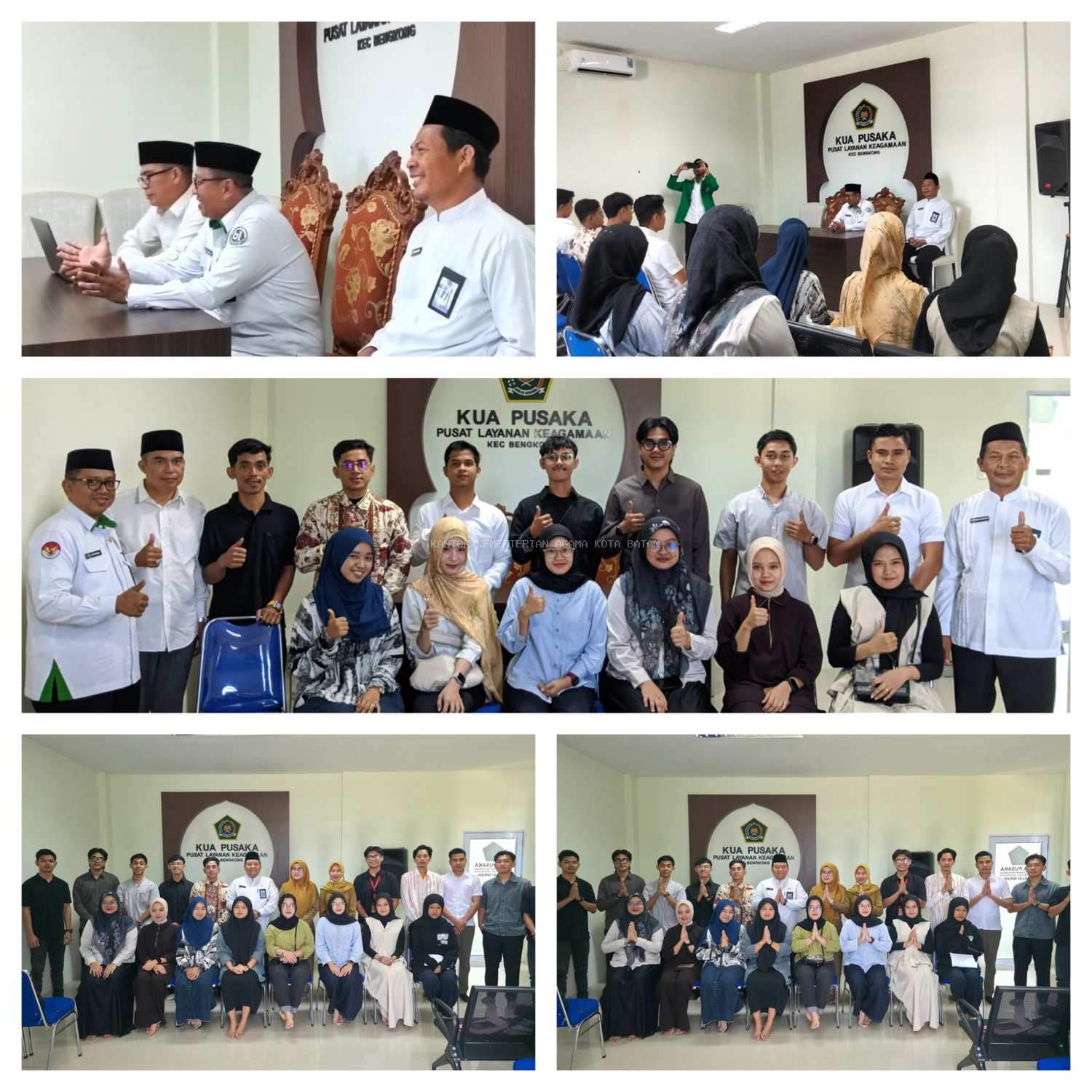 KUA Bengkong Gelar Bimwin 10 Pasang Calon Pengantin, Bekali Materi Keagamaan hingga Kesehatan