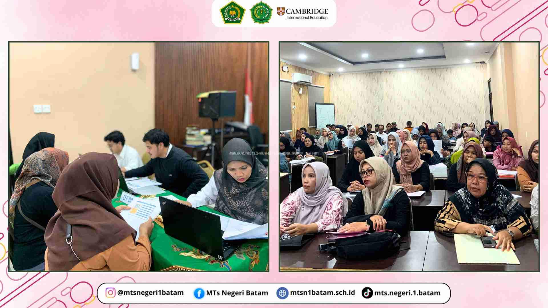 Daftar Ulang Reguler MTsN 1 Batam Tahun Ajaran 2026/2027 Berjalan Tertib dan Lancar