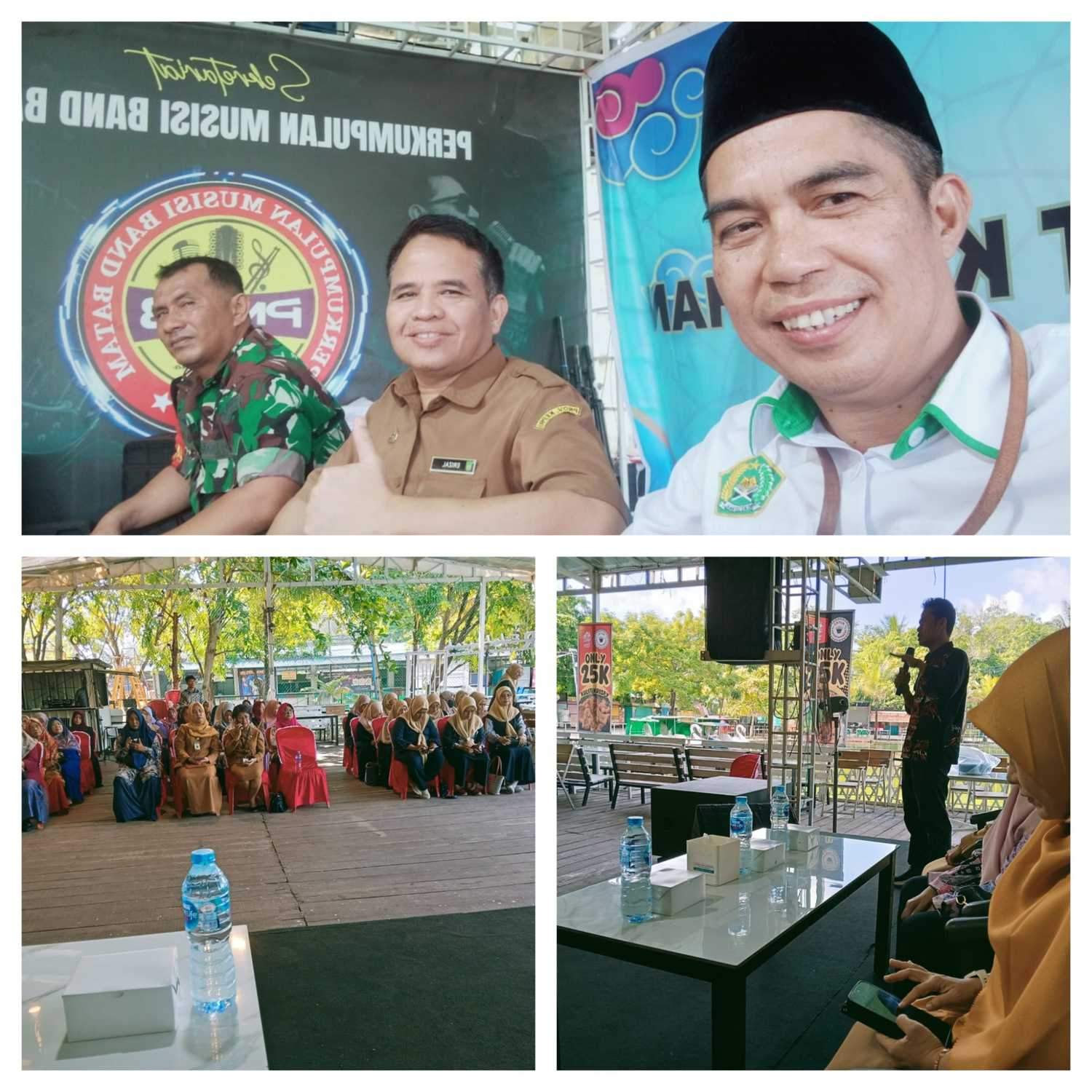 KUA Bengkong Hadiri Sosialisasi Pencegahan Stunting Tingkat Kecamatan di Golden Prawn