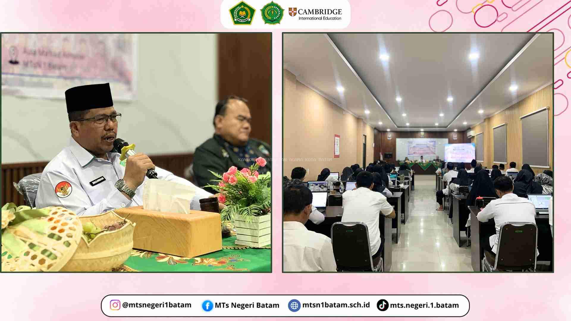Wujudkan Madrasah Hijau Berkelanjutan, MTsN 1 Batam Melaksanakan Raker Berbasis Sinergi Ekoteologi