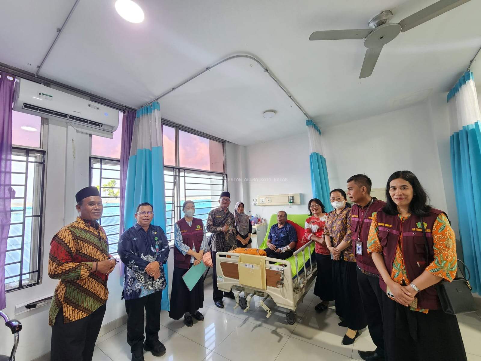 Penyuluhan Rohani Bagi Pasien RSUD Batam : Doa Adalah Jembatan yang Menghubungkan Hati Kita Dengan Sumber Kesembuhan yang Sejati
