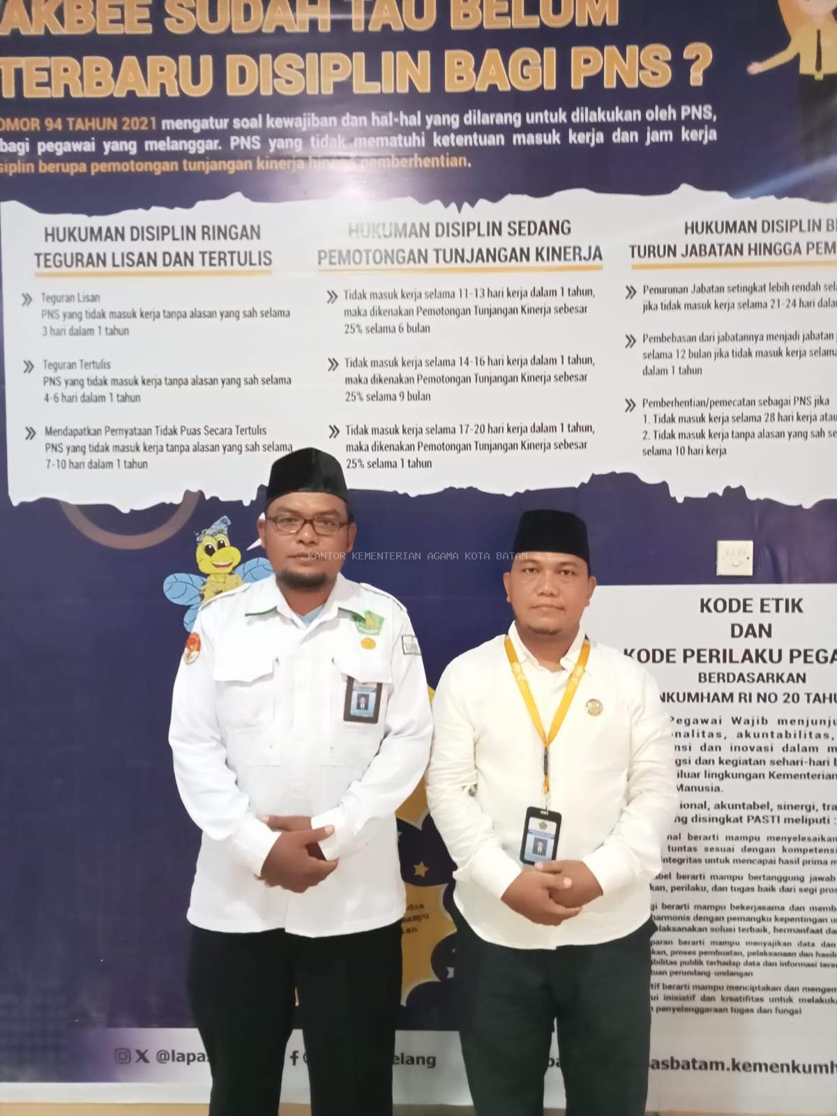 Bina Mental Warga Binaan, Penyuluh Agama Islam Gelar Penyuluhan di Lapas Kelas IIA Batam