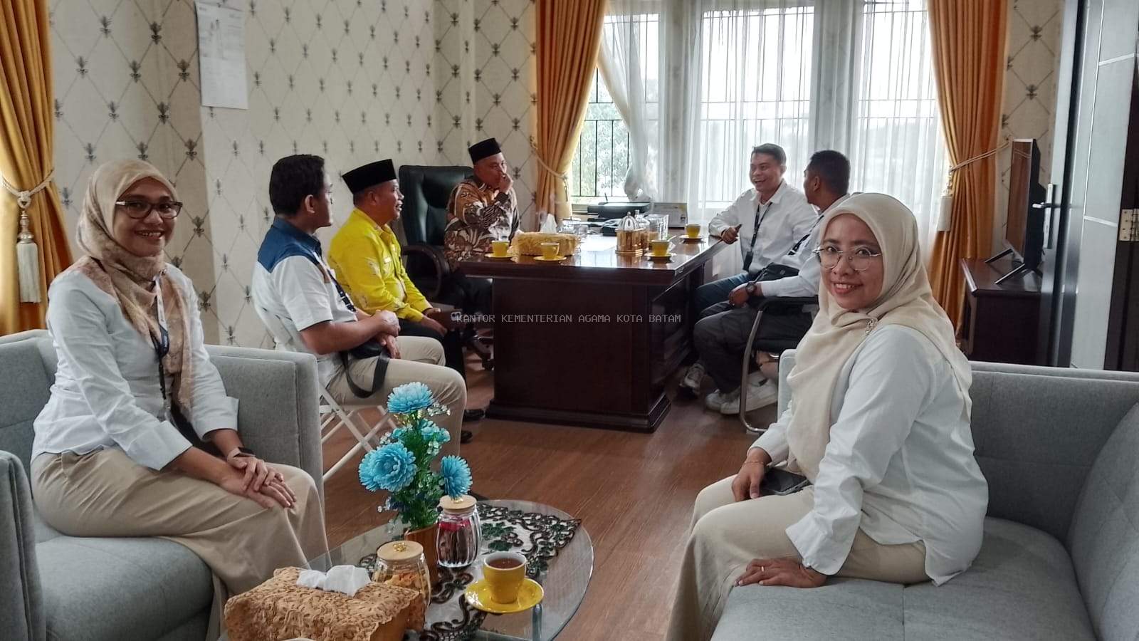 Perkuat Sinergi, Kemenag Batam Terima Kunjungan Kerja PT Pos Indonesia