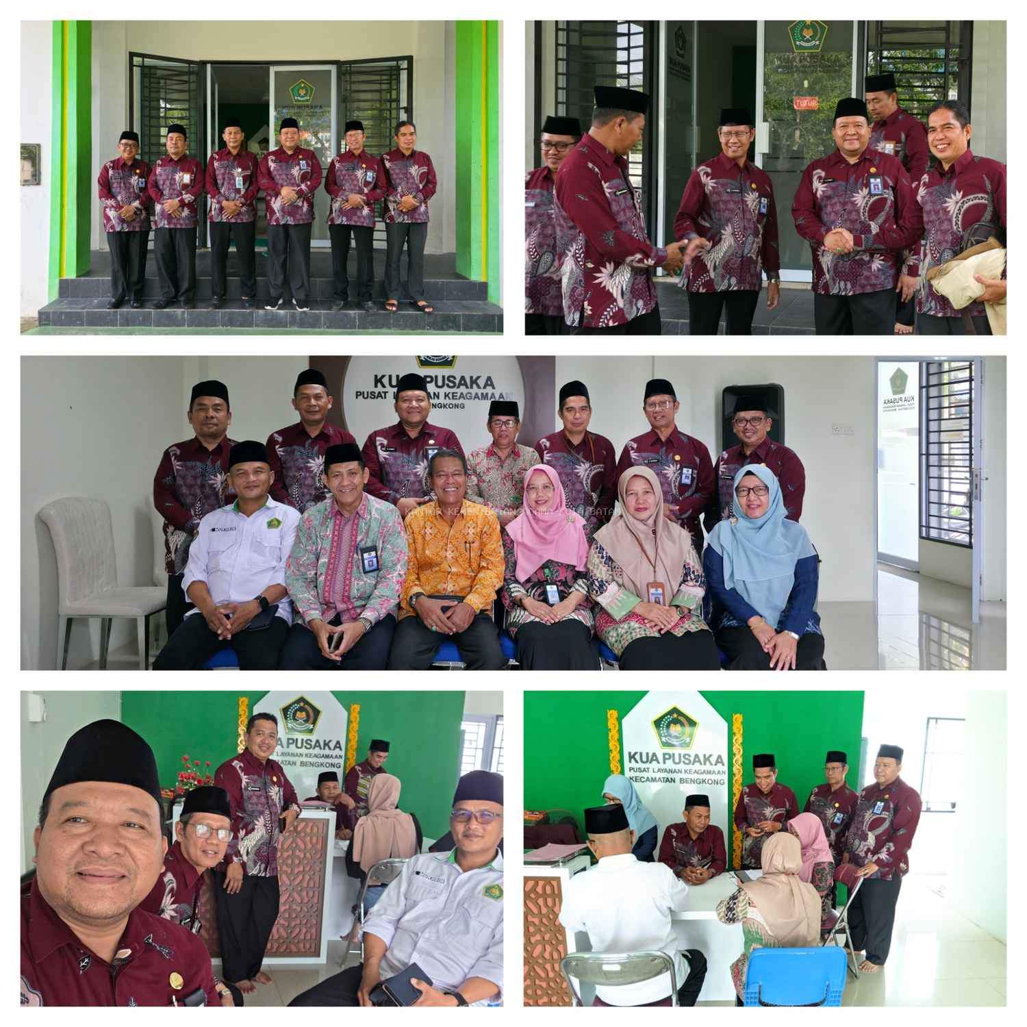 Tim Kanwil Kemenag Kepri Monitoring KUA Bengkong, Perkuat Literasi Keluarga Sakinah dan Kualitas Bimwin