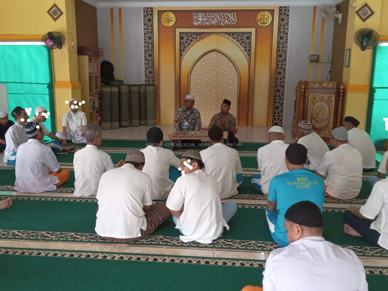 Penyuluh Kemenag Batam Konsisten Bimbing Mental Spiritual Warga Binaan Rutan Kelas IIA Batam