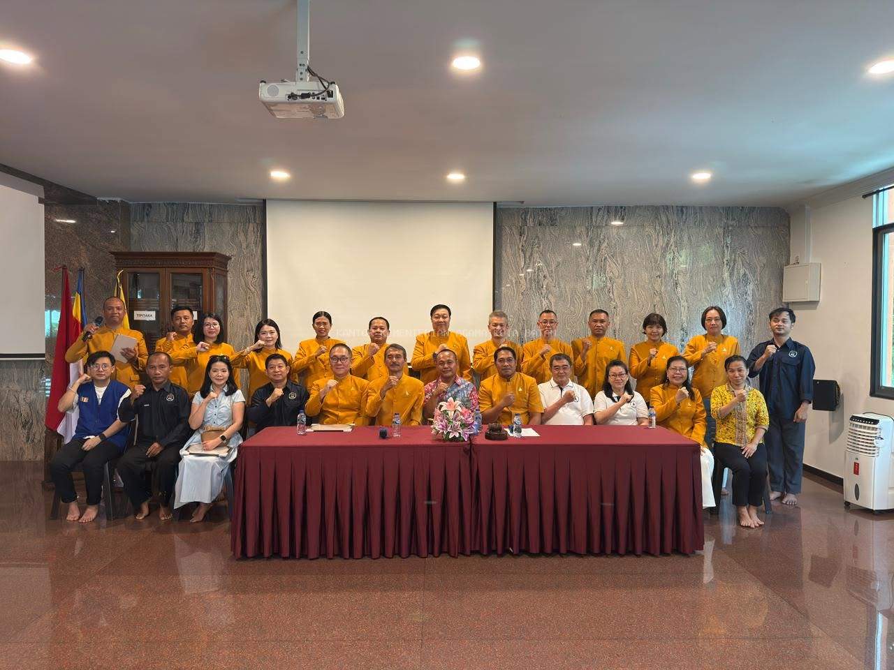 Penyelenggara Bimas Buddha Kota Batam Hadiri Pasamuan Cabang V MAGABUDHI Kota Batam