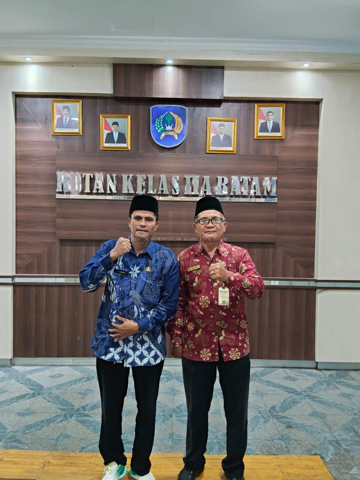 Refleksi Tiga Dimensi Waktu: Penyuluh Kemenag Batam Ajak Penghuni Rutan Kelas IIA Batam Berbenah Diri