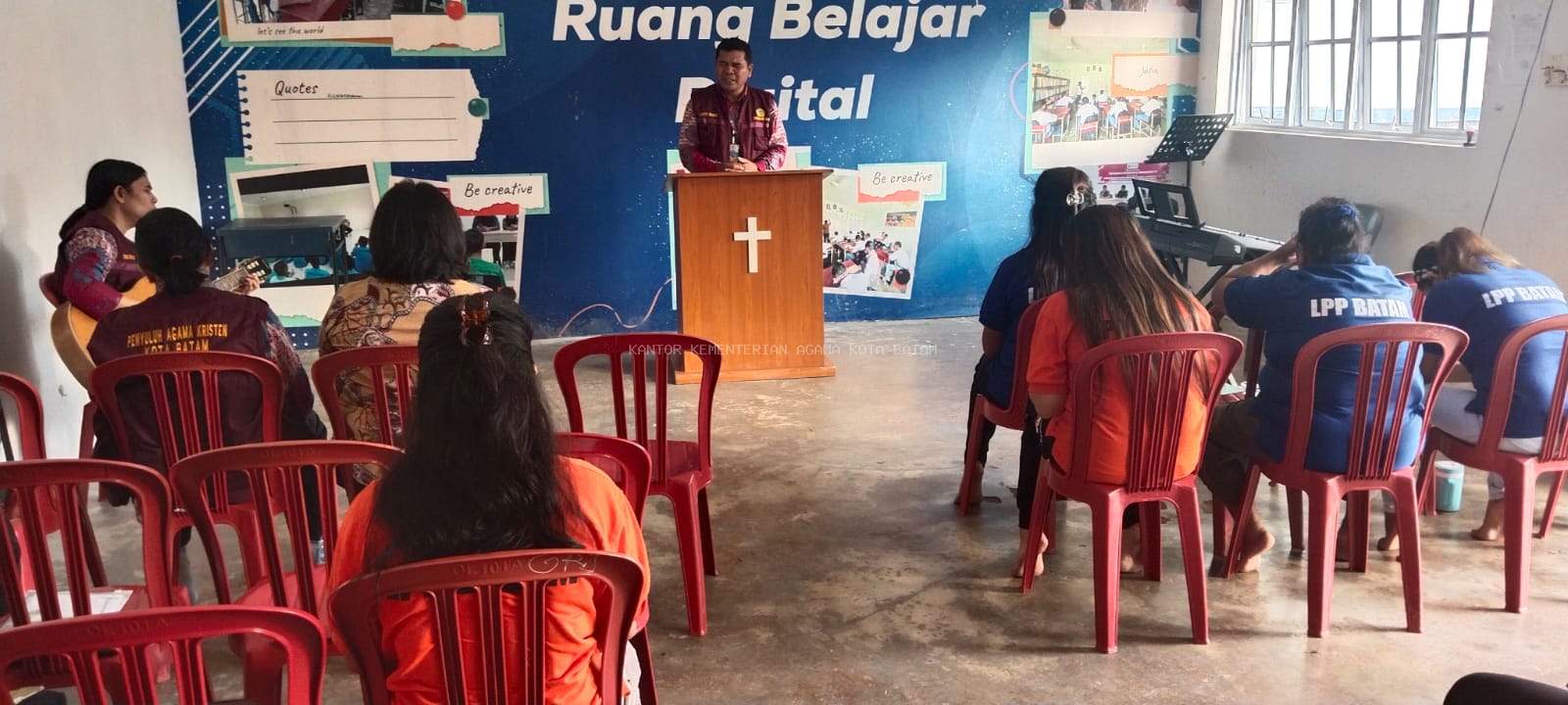 Penyuluhan Rohani di Lapas Kelas IIB Batam: Menemukan Jalan yang Benar, Meraih Masa Depan yang Penuh Harapan”