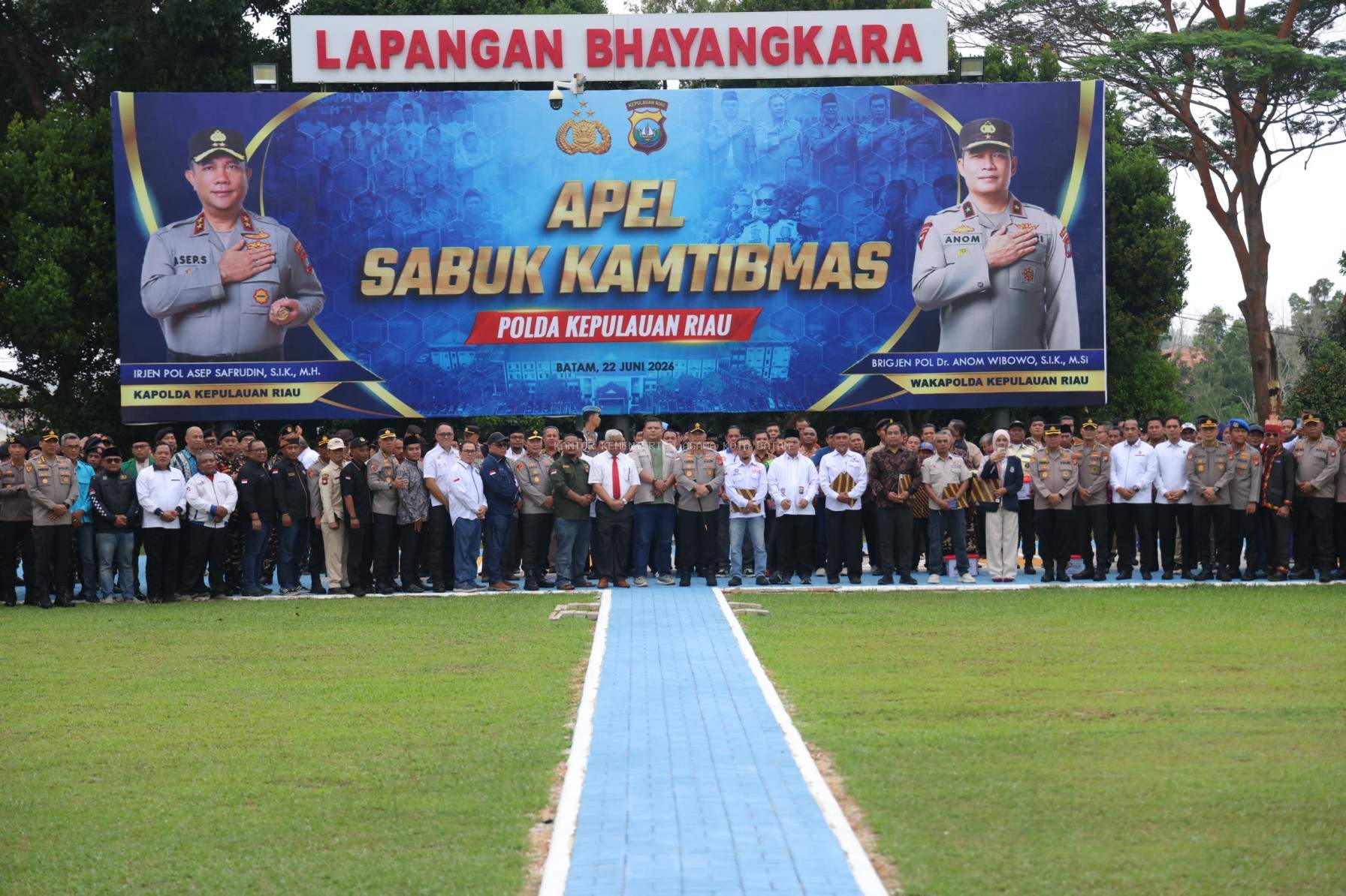 Sinergi Sabuk Kamtibmas: Kemenag Batam dan Polda Kepri Perkokoh Benteng Investasi lewat Deklarasi Bersama