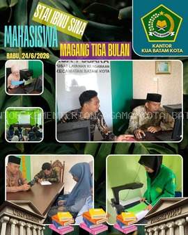 Gen-Z Goes to KUA! Lima Mahasiswa STAI IBNU SINA Batam Siap Belajar Langsung di Dunia Kerja