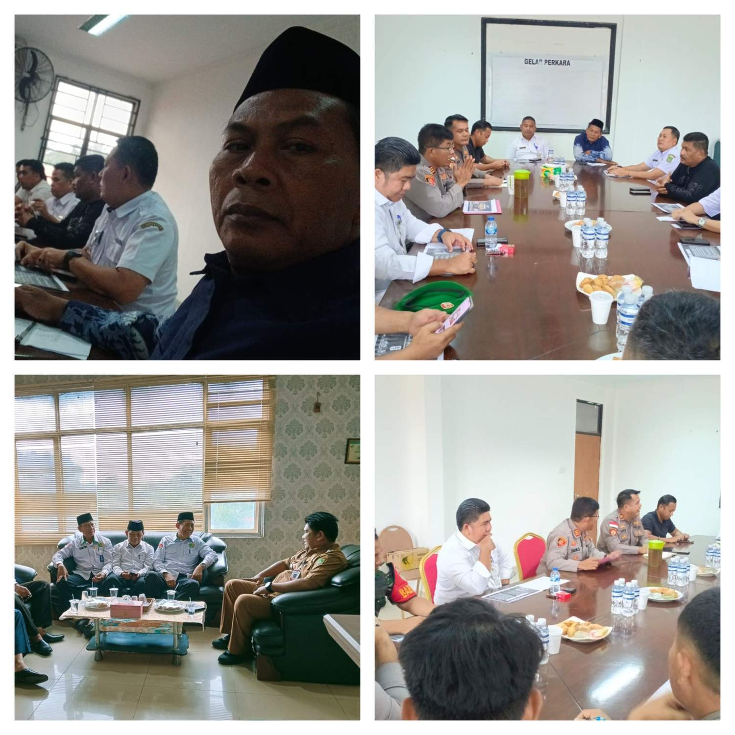 KUA Bengkong Hadiri Rapat Persiapan Nobar Piala Dunia dan Bakti Sosial HUT Bhayangkara ke-80