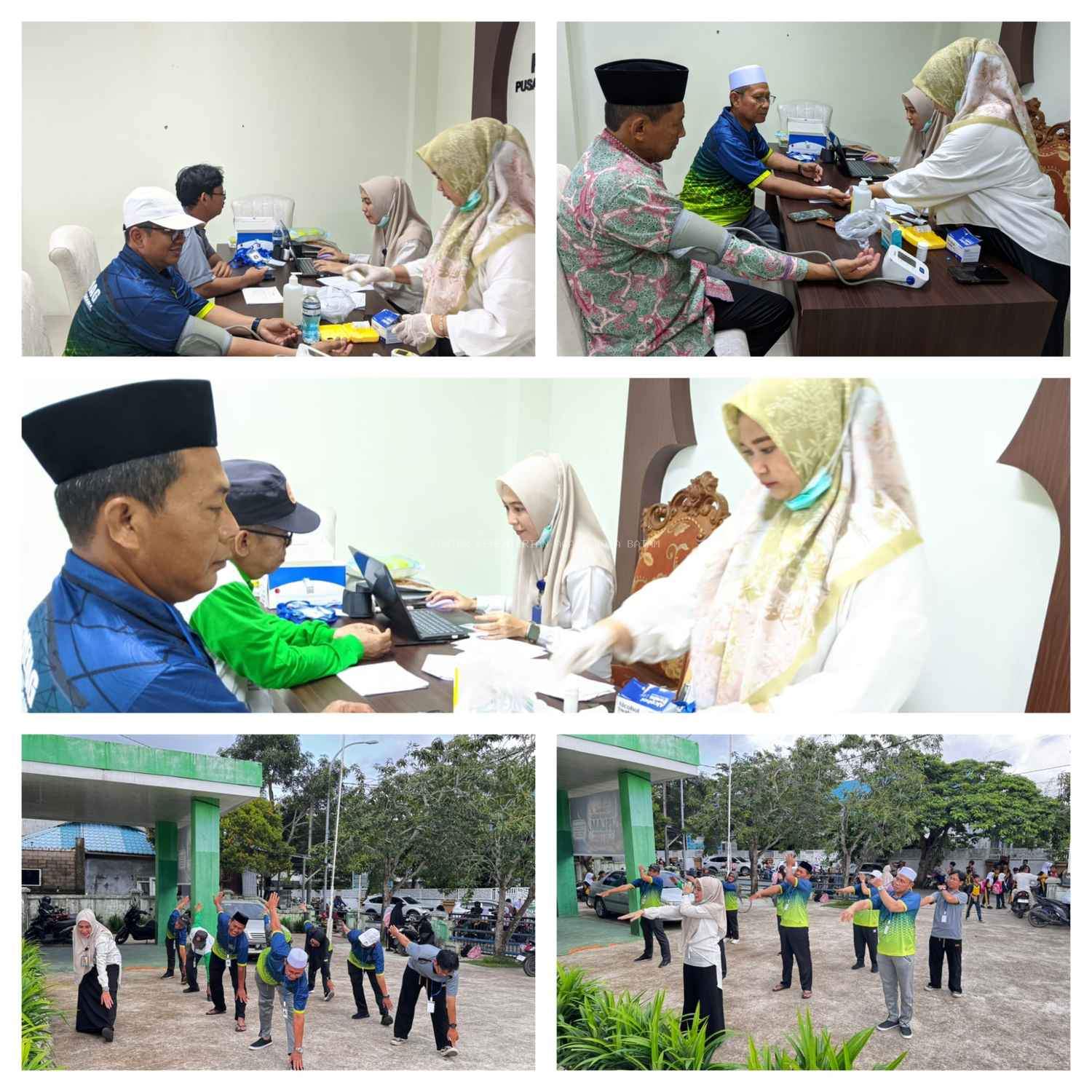 KUA Bengkong Gelar Pemeriksaan Kesehatan Berkala untuk Tingkatkan Kualitas Pelayanan Publik