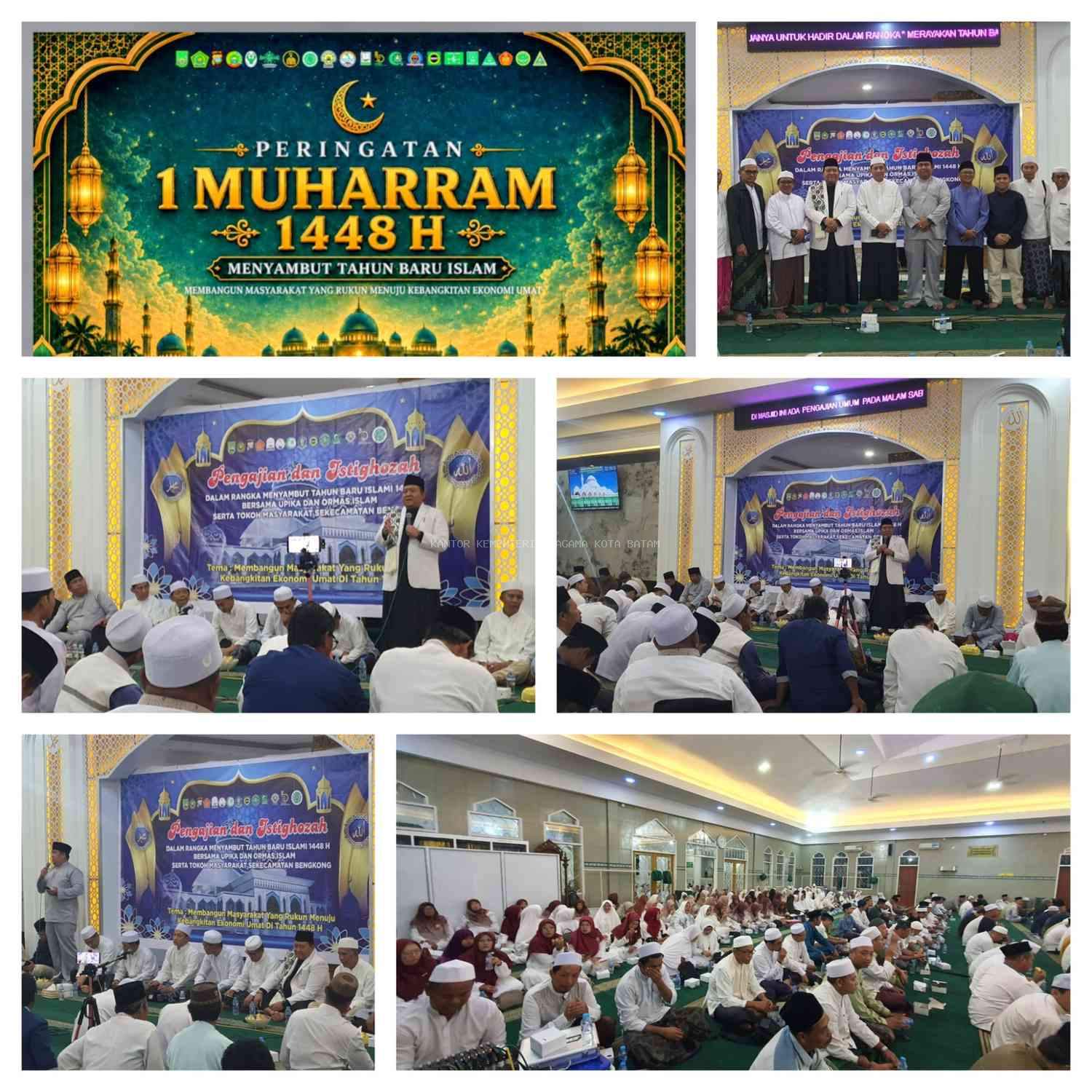 KUA Bengkong Gelar Istighosah, Bakti Sosial, dan Pengajian Umum Semarakkan Tahun Baru Islam 1448 H