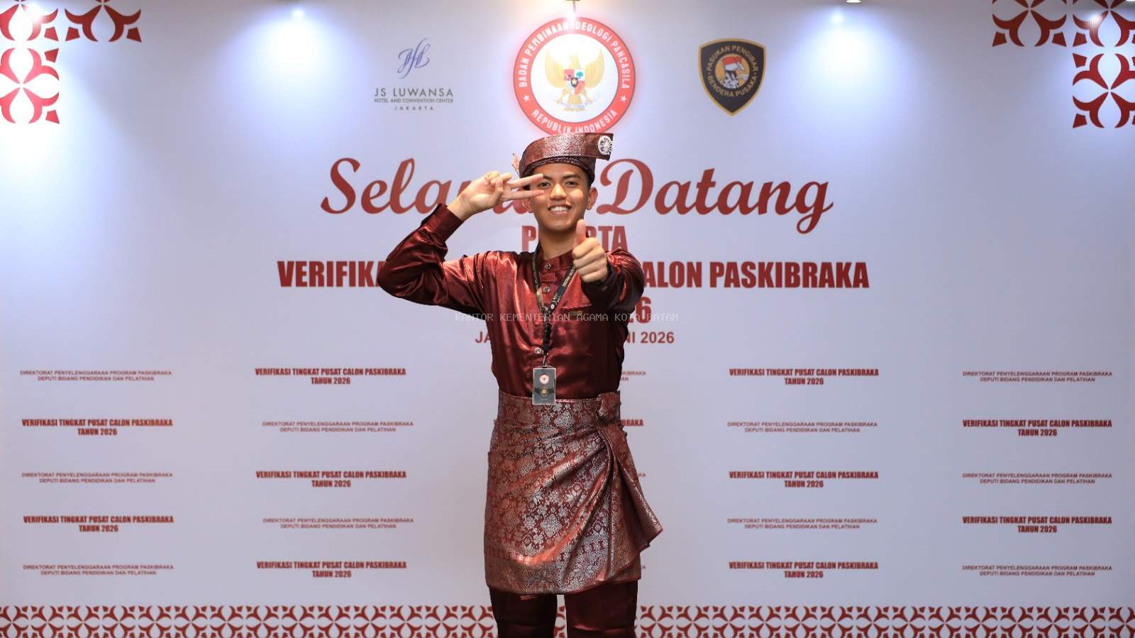 Siswa MAN Insan Cendekia Kota Batam Wakili KEPRI pada Verifikasi Paskibraka Tingkat Pusat 2026