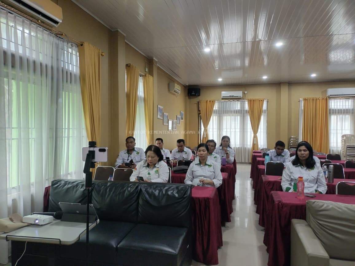 Perkuat Deteksi Dini Konflik Keagamaan, Penyuluh Kristen Batam Ikuti Bimtek Aplikasi EWS SI-RUKUN