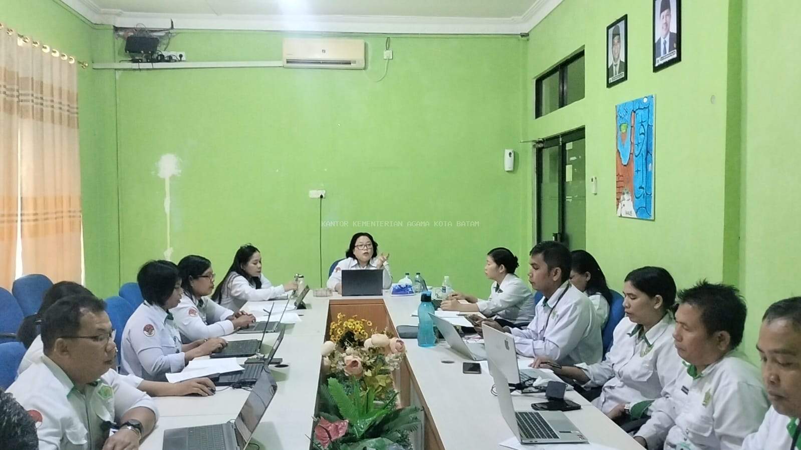 Evaluasi Kinerja TW II 2026: Unit Urusan Agama Kristen Perkuat Sinergi Menuju Capaian Kinerja yang Lebih Optimal