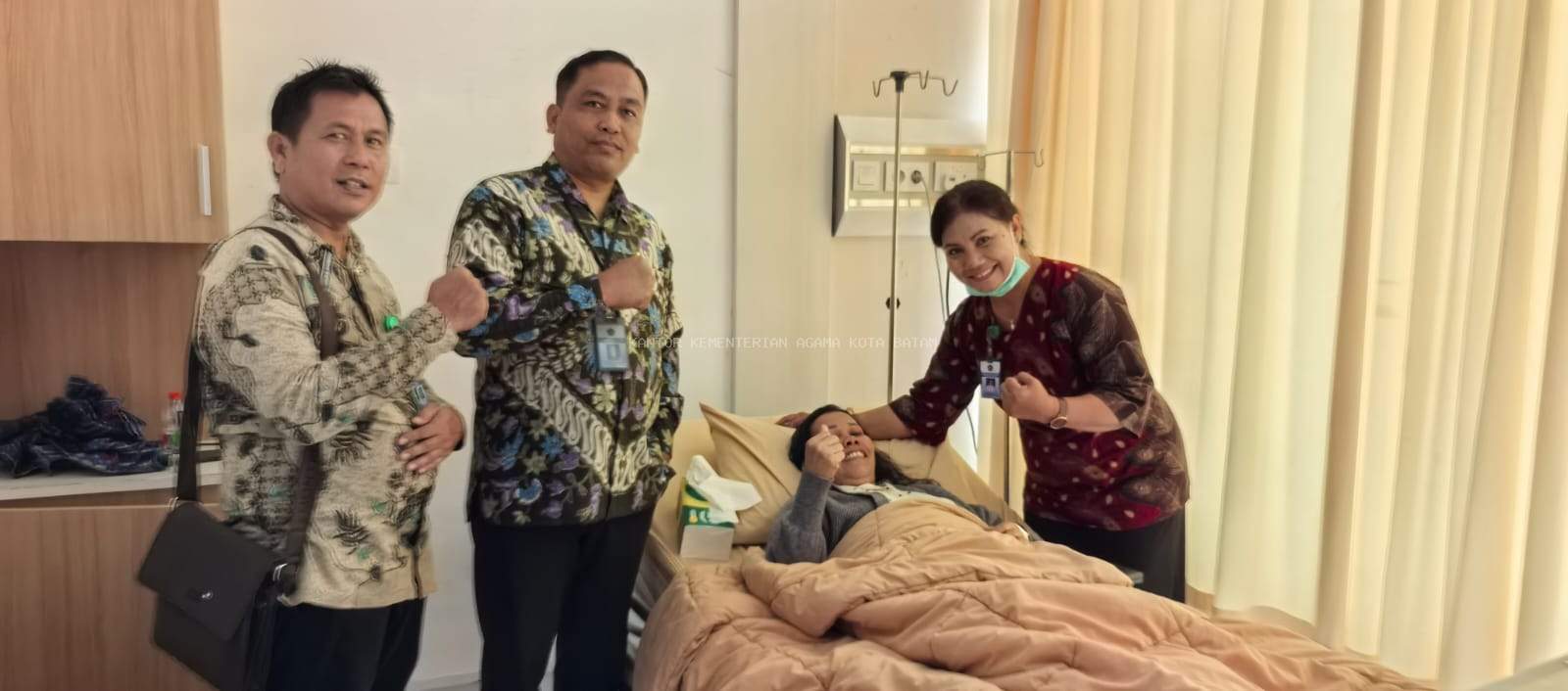 Kemenag Batam Hadirkan Kedamaian Rohani di RSBP Sekupang: Bersandar pada Tuhan sang Penjaga Sejati