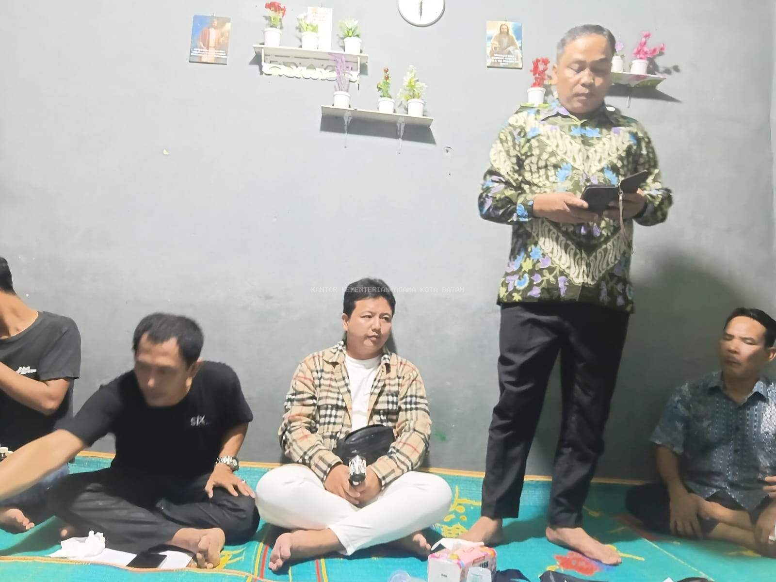 Cetak Generasi Tangguh Bebas Stunting, Kemenag Batam Edukasi Pasutri Kristen di Batu Aji