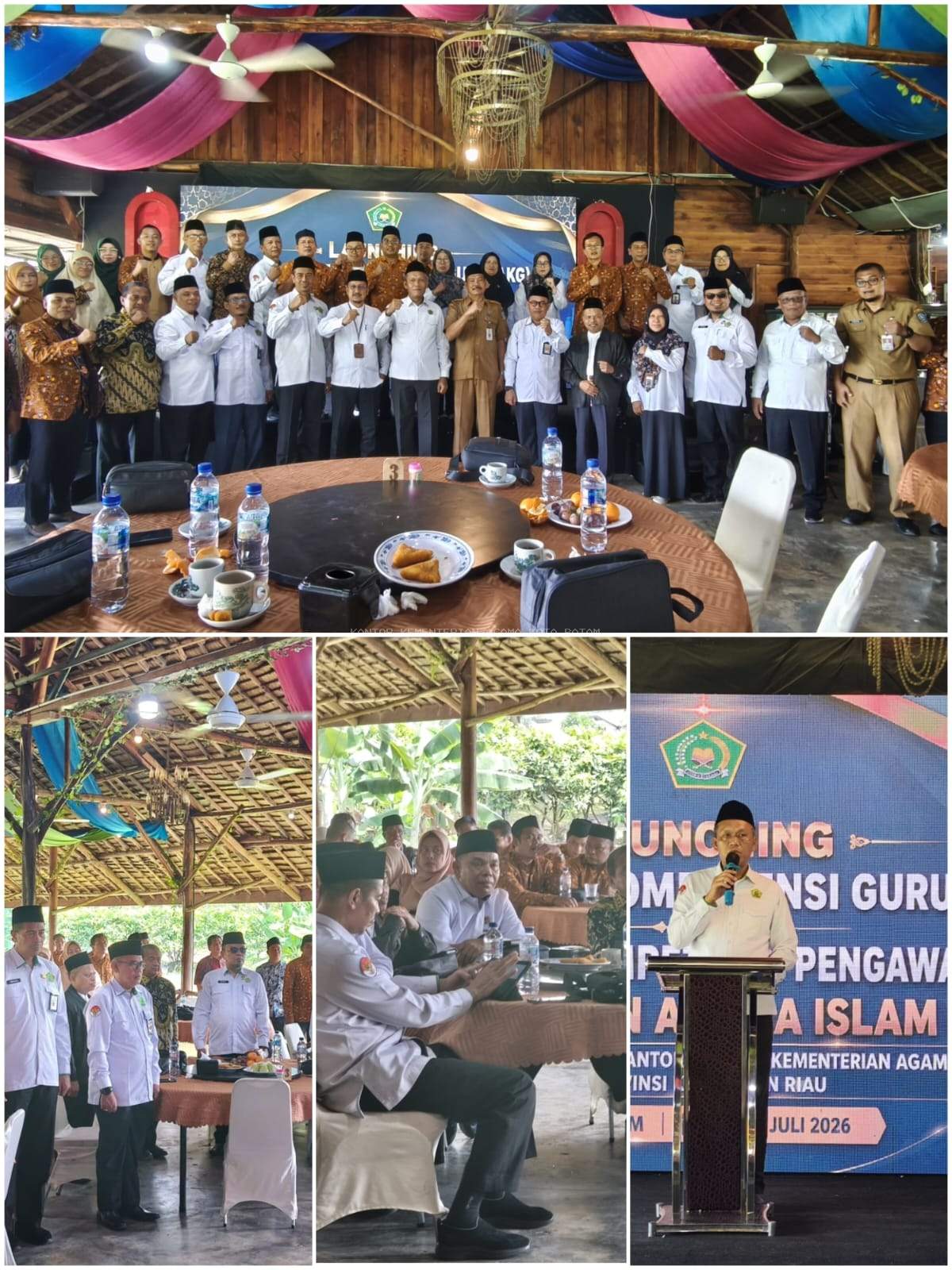 Kakan Kemenag Batam Hadiri Pembukaan AKG dan AKP PAI Tingkat Provinsi Kepri Tahun 2026