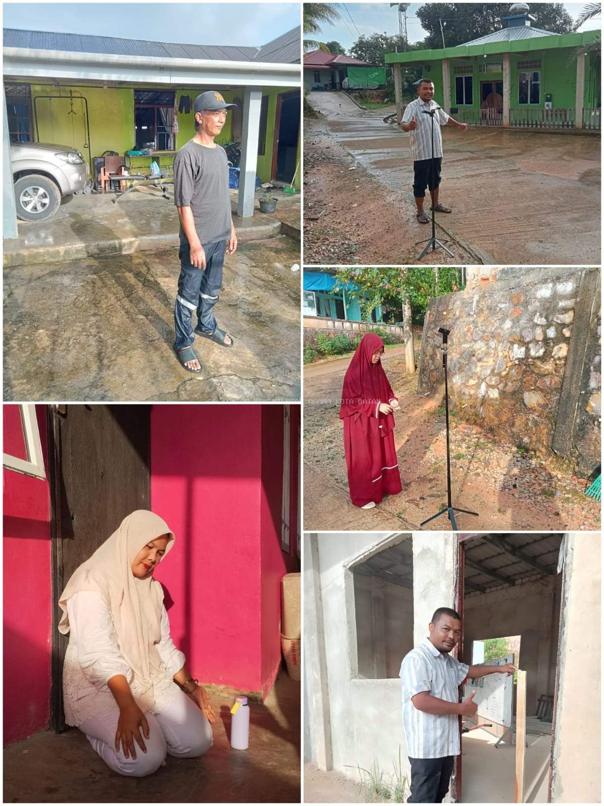 Program Indonesia Berkiblat, Warga Pulau Nipah Antusias Ikuti Pengukuran