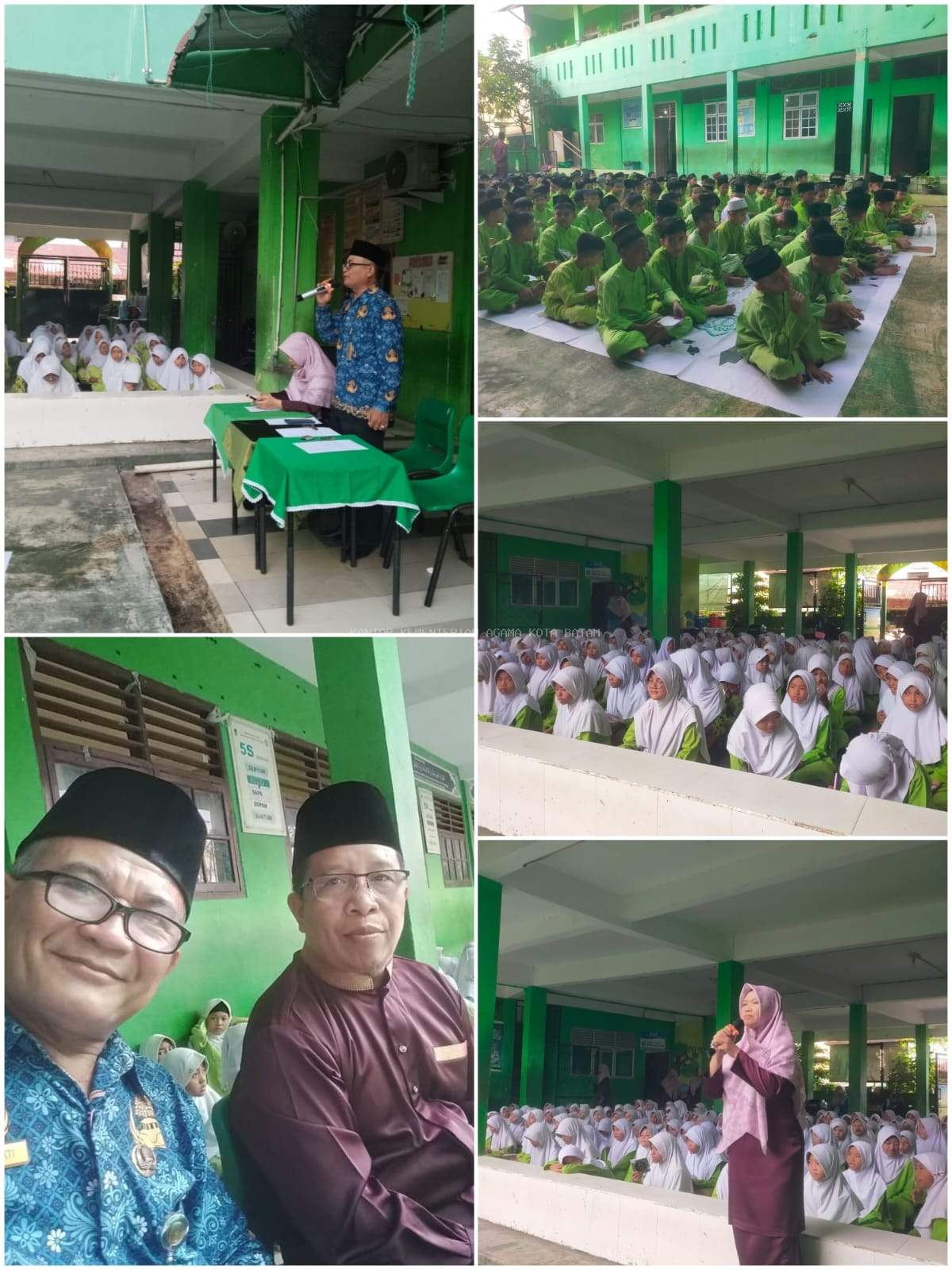 Tingkatkan Amal Ibadah, Siswa MIS Nurul Amanatul Haq Ikuti Penyuluhan dan Zikir Bersama